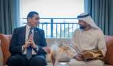 جوهر نبيل يلتقي وزير الدولة لشؤون الشباب بدولة الإمارات
