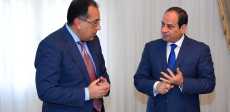 السيسى ومصطفى مدبولى