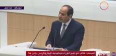 الرئيس السيسى خلال كلمته