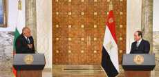 السيسى ورئيس وزراء بلغاريا