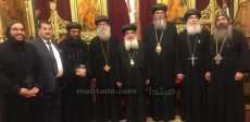 وفد كنسى مصرى فى القدس لبحث أزمة دير السلطان‎