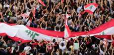 الاحتجاجات فى لبنان