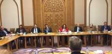 السفيرة الدكتورة ماهى حسن عبداللطيف والوفد الكندى