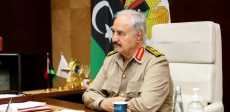 المشير خليفة حفتر قائد الجيش الوطنى الليبى