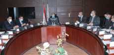 اجتماع وزير النقل