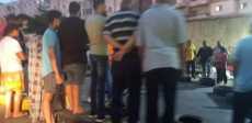 هبوط أرضي فى الإسكندرية