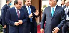 الرئيس السيسى ورئيس وزراء المجر