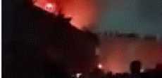 حريق مصنع