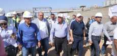 جولة وزير النقل داخل محطة بشتيل فى الجيزة
