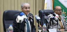 وزير التموين خلال المؤتمر