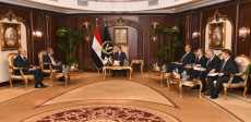 اللواء محمود توفيق يستقبل أمين عام مجلس وزراء الداخلية العرب