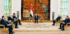 استقبال الرئيس السيسى لرئيس مجلس النواب العراقى
