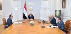 لقاء الرئيس السيسى مع مدبولى ووزير النقل