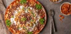 فتة باللحم