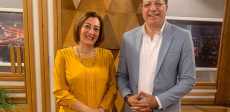 أمانى ألبرت وخالد سعد