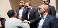 الرئيس السيسي فى بني سويف