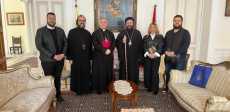 سفير الفاتيكان يستقبل وفد الكنيسة السريانية الأرثوذكسية