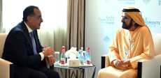 رئيس الوزراء مع نائب رئيس دولة الامارات