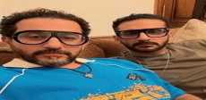  أحمد حلمي مع ابن شقيقه