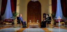 البابا تواضروس مع الدكتور الباز