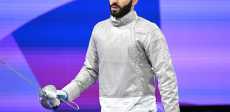 زياد السيسي، لاعب منتخب مصر للسلاح