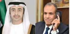 وزير الخارجية ونظيره الإماراتي