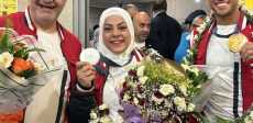 استقبال أبطال باريس 2024