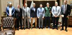 وزير الرياضة يستقبل محمد حمزة