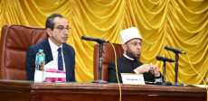 ندوة وزير الأوقاف بجامعة الفيوم