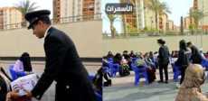 الداخلية توزيع المساعدات العينية بالمناطق الحضارية الجديدة