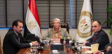 وزيرة البيئة خلال اللقاء