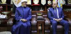 مفتي الجمهورية خلال اللقاء