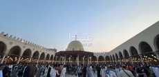 صلاة عيد الفطر في مسجد عمرو بن العاص