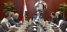 اجتماع وزير الاستثمار مع شركة اتصالات مصر