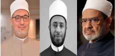 شيخ الأزهر ووزير الأوقاف والمفتي