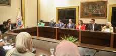 وزير الصحة خلال اللقاء