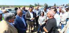 زيارة وزير الإسكان للبحيرة
