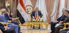 وزير الإنتاج الحربي وسفير أرمينيا