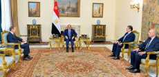 الرئيس السيسي يستقبل رئيس جهاز الاستخبارات الخارجية بروسيا الاتحادية