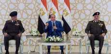 لقاء الرئيس السيسي بقادة القوات المسلحة