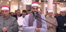 صلاة التراويح بمسجد الحسين
