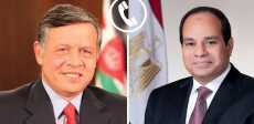 الرئيس السيسي وملك الأردن