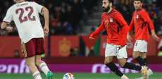 مباراة مصر وإسبانيا