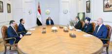 الرئيس السيسي خلال اللقاء