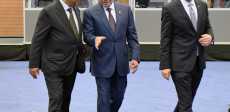 لقاء الرئيس السيسي مع نظيره القبرصي ورئيس المجلس الأوروبي