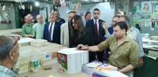 زيارة وزيرة الثقافة لهيئة الكتاب