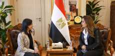 وزيرة التنمية المحلية والبيئة ومحافظ البحيرة