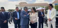 وزيرة الثقافة في زيارة لمدينة الفنون والثقافة