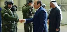 جولة الرئيس السيسي للقوات المصرية