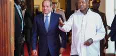 الرئيس السيسي ونظيره الأوغندي